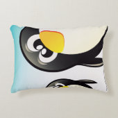 ペンギンおもしろいズピロー アクセントクッション (正面)