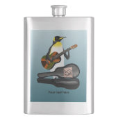 ペンギンおもしろいブキング フラスク (正面)