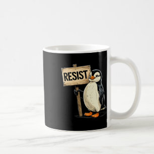 ペンギンおもしろいレジストクールペンギン1 コーヒーマグカップ