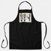 ペンギンおもしろい- Kids Art for CHOC エプロン (正面)