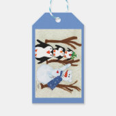 ペンギンおもしろい- KidsArt for CHOC ギフトタグ (正面)