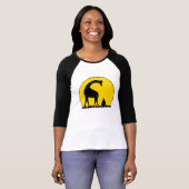 ペンギンおよびキリン Tシャツ (正面フル)