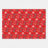 ペンギンお洒落アイススケートで滑るウォーターカラーアート ラッピングペーパーシート (正面2)