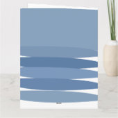 ペンギンかわいいおもしろい動物 カード (裏面)