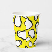 ペンギンかわいい冬の第1誕生日パーティー紙カップ 紙コップ (右)