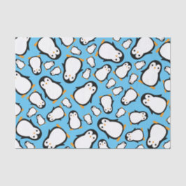 ペンギンかわいい冬の第1誕生日パーティー 薄葉紙