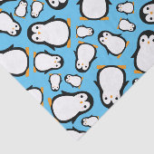 ペンギンかわいい冬の第1誕生日パーティー 薄葉紙 (詳細)