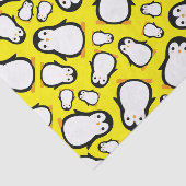 ペンギンかわいい冬の第1誕生日パーティー 薄葉紙 (詳細)