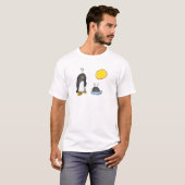 ペンギンか。 Tシャツ (正面フル)