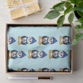 ペンギンがハヌカーでドレイドルを開催 薄葉紙 (ギフト)