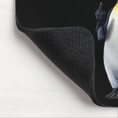 ペンギンがペンギンに抵抗おもしろいする マウスパッド (コーナー)
