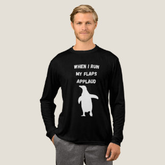 ペンギンが不適切な拍手をする恥ずかしい瞬間 トライブレンドTシャツ