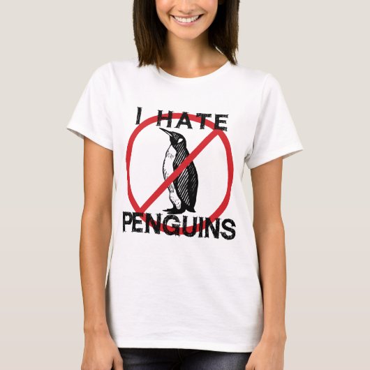 ペンギンが嫌い Tシャツ (正面)