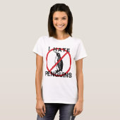 ペンギンが嫌い Tシャツ (正面フル)