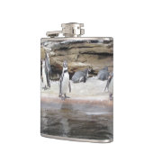 ペンギンが岩の上に フラスク (左)