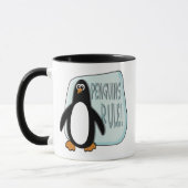ペンギンが支配するマグカップ マグカップ (左)
