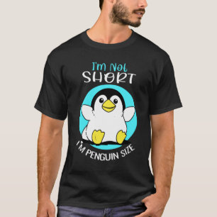 ペンギンが短くないペンギンサイズの妖精ペンギン Tシャツ