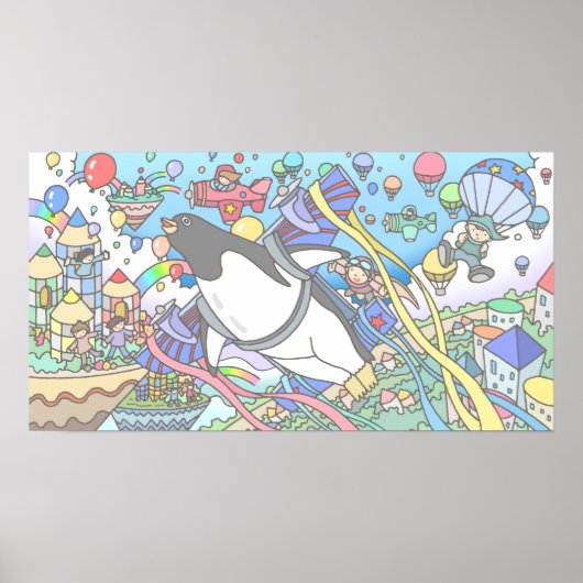 ペンギンが飛びたいと思った。 ポスター (正面)