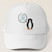 ペンギンさんは関税吸だ キャップ (正面)