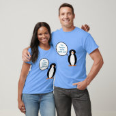 ペンギンさんは関税吸だ Tシャツ (ユニセックス)