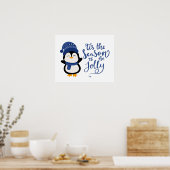 ペンギンすてきクリスマス ポスター (キッチン)