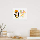 ペンギンすてきクリスマス ポスター (キッチン)