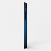 ペンギンだきしめよう iPhone 11 カバー (青) (裏面/左)