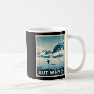 ペンギンだけどなぜか山 コーヒーマグカップ