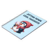 ペンギンとアイスクリーム ノートブック (左側)