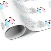 ペンギンとイグルー ラッピングペーパー (ロールコーナー)