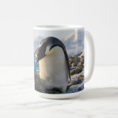 ペンギンとインコ コーヒーマグカップ (正面右)