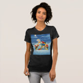 ペンギンとトナカイ Tシャツ (正面フル)