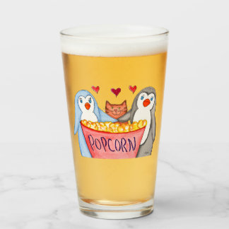 ペンギンとポップコーン タンブラーグラス