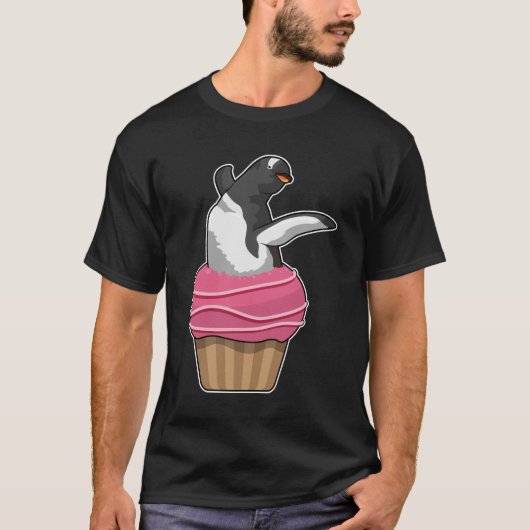 ペンギンとマフィン Tシャツ (正面)