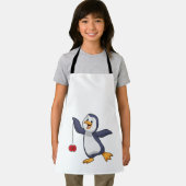 ペンギンとヨーヨー エプロン (インサイチュ)