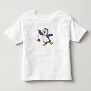 ペンギンとヨーヨー トドラーTシャツ