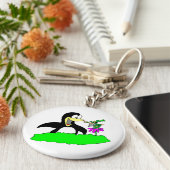 ペンギンとレプレシャン キーホルダー (側面)