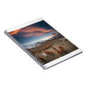 ペンギンと夕暮れ ノートブック (右側)