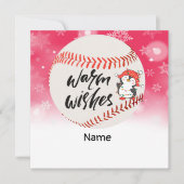 ペンギンと楽しい野球選手の温かい願い シーズンカード (正面)