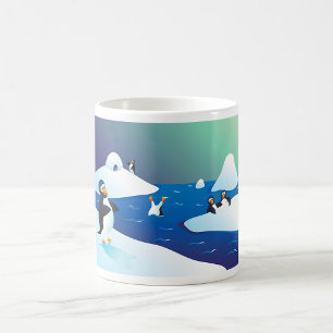 ペンギンと氷 コーヒーマグカップ