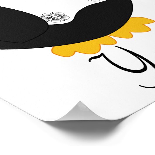 ペンギンと結婚する招待されました ポスター (角)