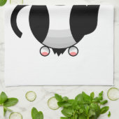 ペンギンに似たティーポット キッチンタオル (折り畳み)