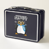 ペンギンに幸せになる メタルランチボックス (裏面)