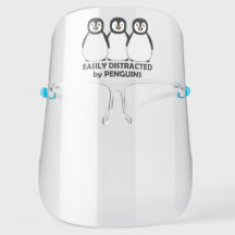 ペンギンに気を取られる