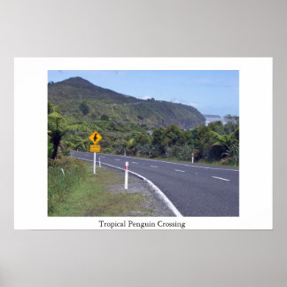 ペンギンに注意 ポスター