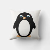 ペンギンのかわいい動物 クッション (裏面)
