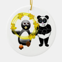 ペンギンのごまかすアヒルのパンダくま非難ORN