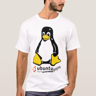 ペンギンのためのubuntu Linux Tシャツ