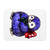 ペンギンのひよこ マグネット (横)