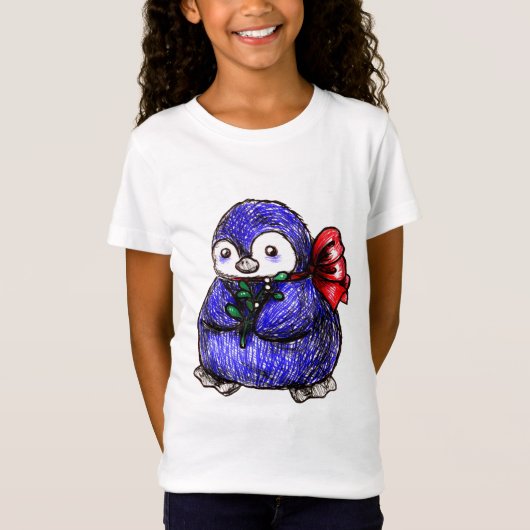 ペンギンのひよこ Tシャツ (正面)